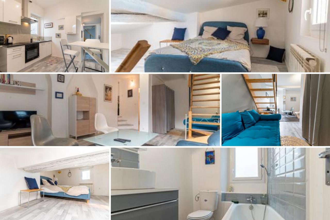 Le Charme Du Medieval Dans Un Appartement Cosy Йер Экстерьер фото